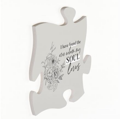 I Have Found The One Whom My Soul Loves Puzzle Piece