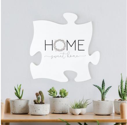 Home Sweet Home Puzzle Piece