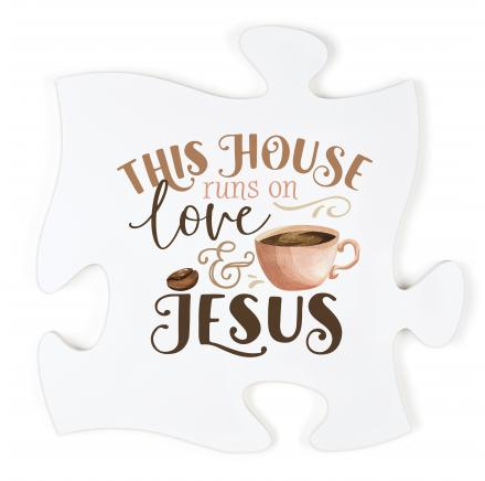 This House Runs On Love, Coffee..Puzzle Piece