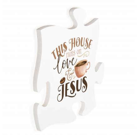 This House Runs On Love, Coffee..Puzzle Piece