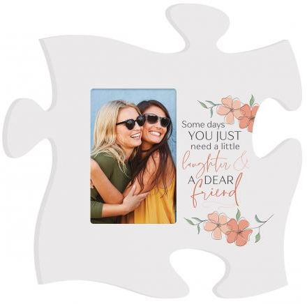 Some Days You Just Need..Puzzle Piece Photo Frame