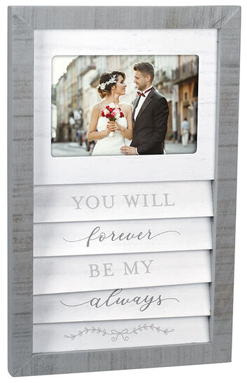 Forever My Always Shutter Wedding Frame