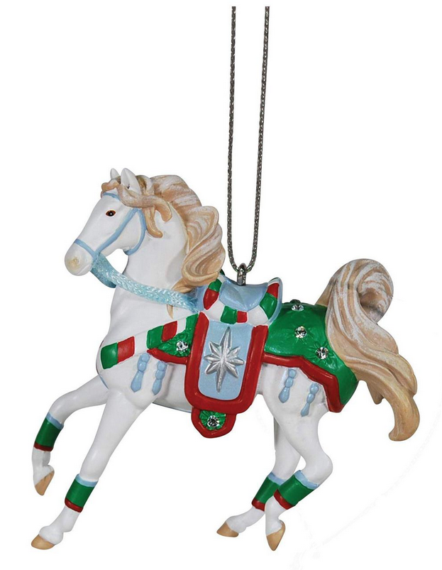 Christmas Crystals Painted Ponies Ornament