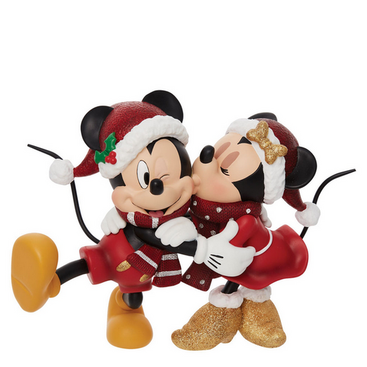 Disney Showcase Holiday Mickey & Minnie Mouse