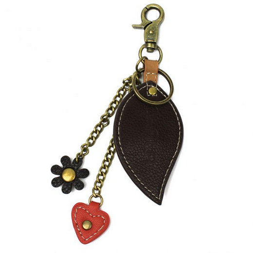 Spider Charming Metal Keychain