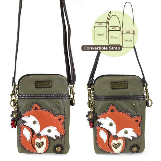 Fox Cellphone Crossbody