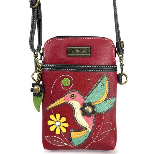 Hummingbird Cellphone Crossbody