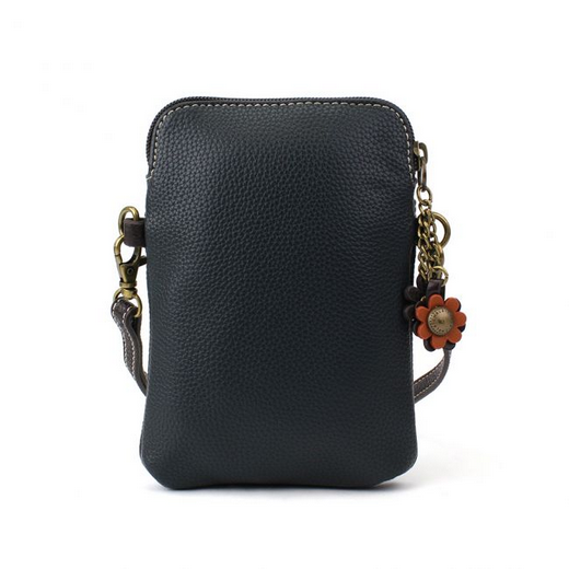 Sunflower Cellphone Crossbody Navy