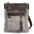 Gemini Crossbody w/Feather Charm