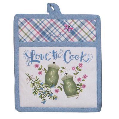 Love to Cook Pocket Mitt