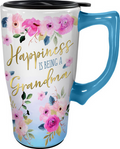 Happiness is Being A Grandma Travel Mug