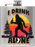 Bigfoot Hip Flask