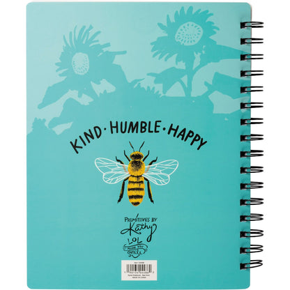 Spiral Notebook - Bee Kind Bee Humble Bee Happy