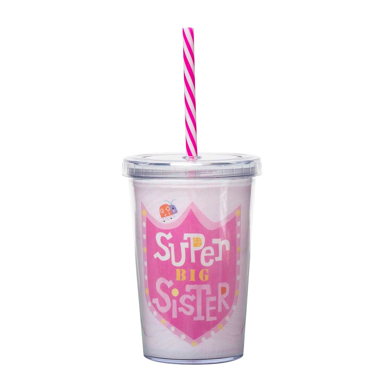 Insulated Tumbler w/ Straw - Big Sister