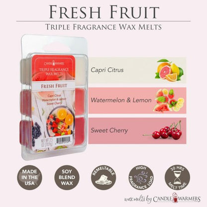 Fresh Fruit Triple Fragrance Wax Melts