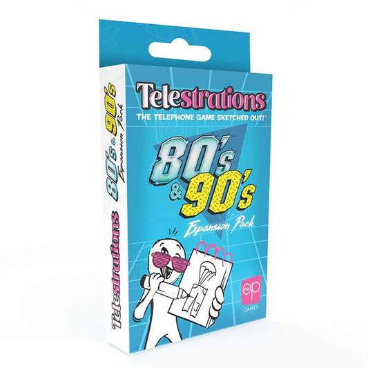 Telestrations® 80s & 90s Expansion Pack *Needs Telestrations Game*
