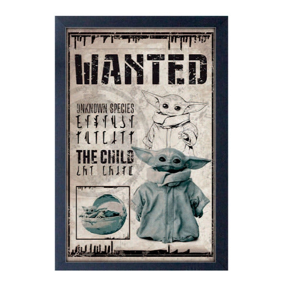The Mandalorian – Tatooine Landscape Framed Print