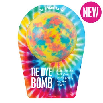 Tie Dye Yellow Bomb™ Da Bomb Bath Fizzers