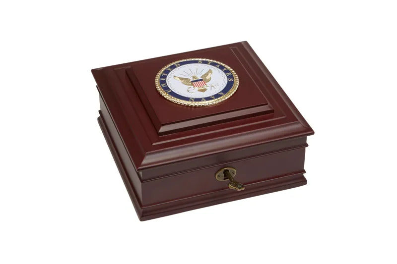 U.S. Navy Medallion Desktop Box