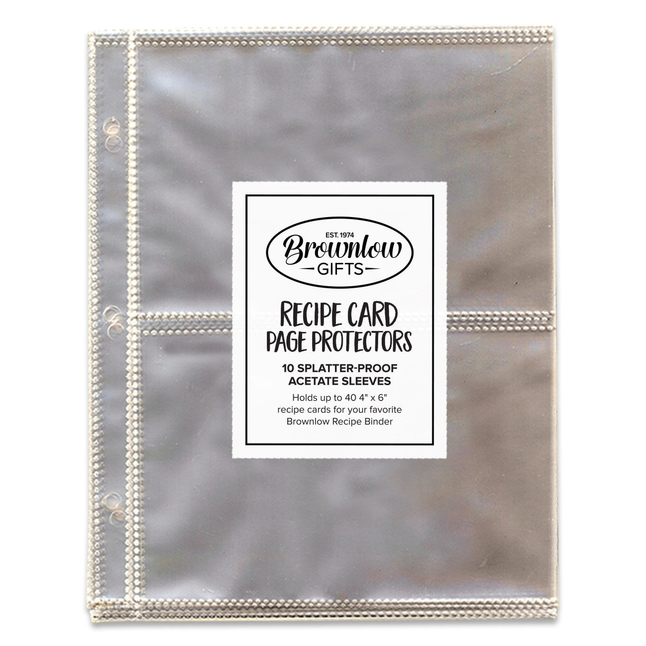 Universal Recipe Binder Refill Sheets