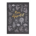 Vertical Recipe Keeper - Chalkboard Herb