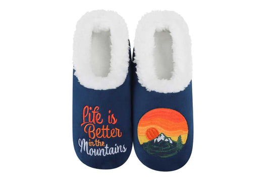Life is Better in the Mountains Women's Snoozies