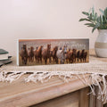 Find Joy in the Journey Wood Block Horse Sign