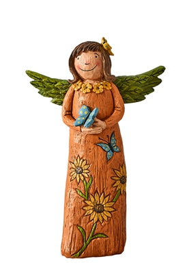 peace and happiness Angel Figurine