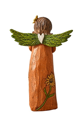 peace and happiness Angel Figurine