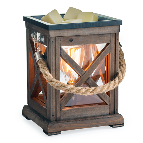 Walnut & Rope Vintage Bulb Illumination Fragrance Warmer