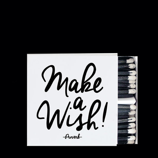 Make a wish! matchbox