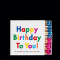 Happy birthday to you! matchbox