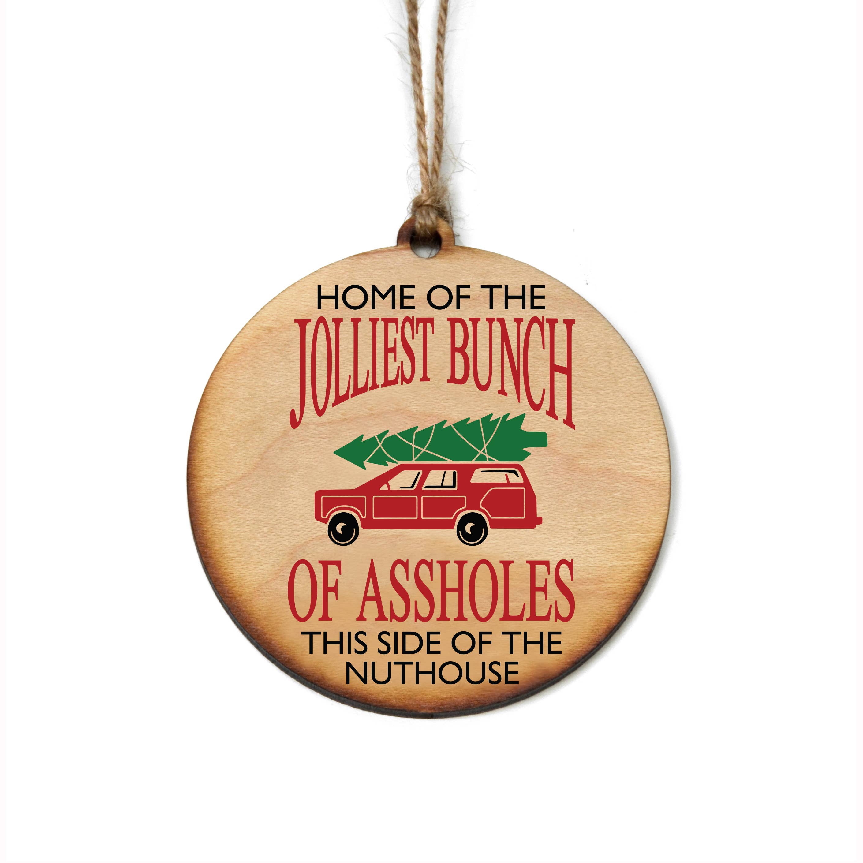 Driftless Studios - Jolliest Bunch Of Christmas Ornament - Christmas Decor