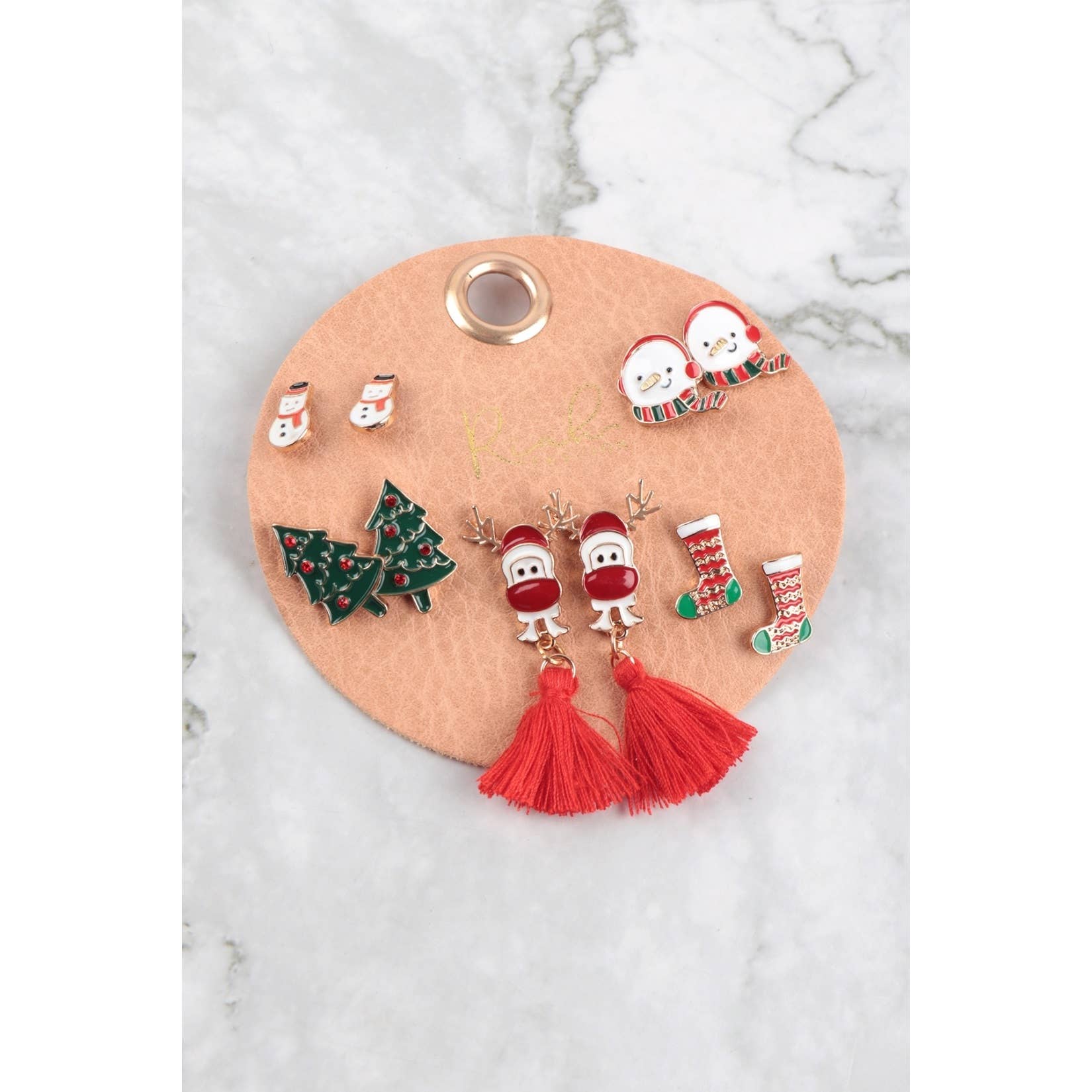 Christmas Theme Earring Set
