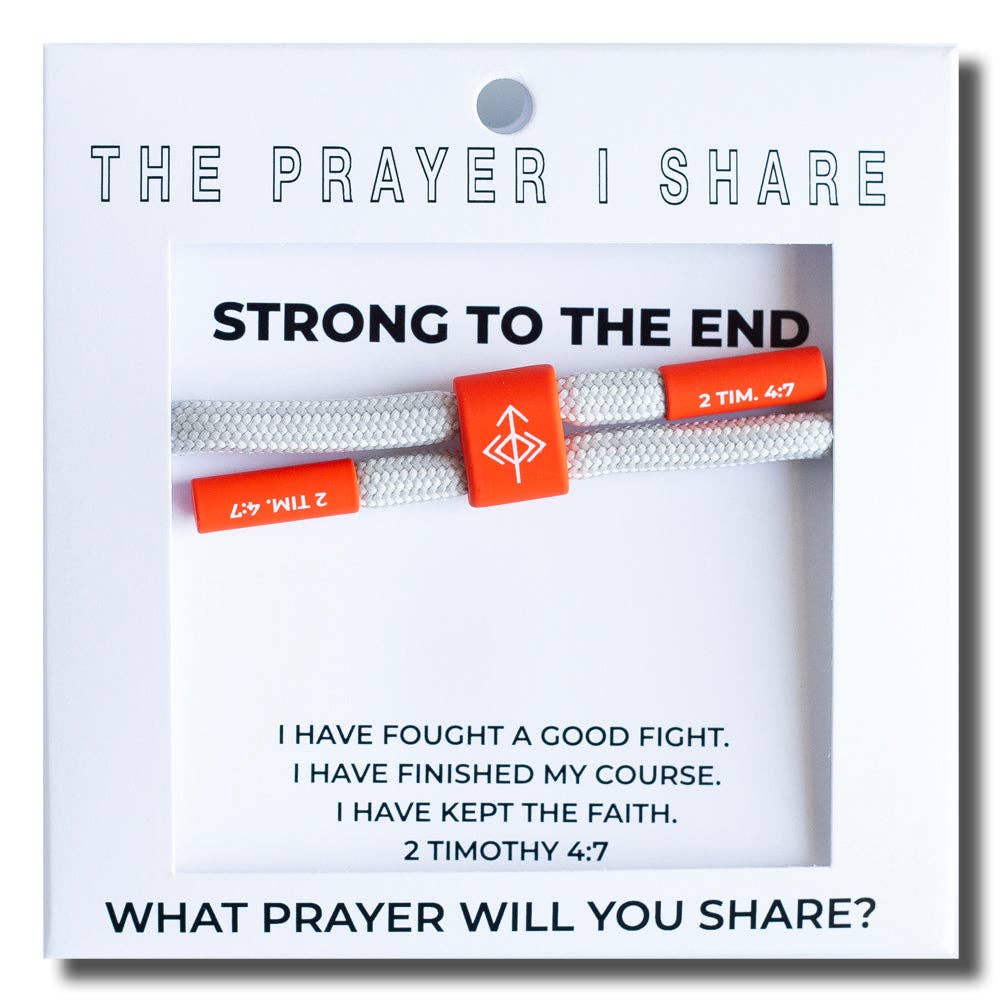 Strong To the End Bracelet