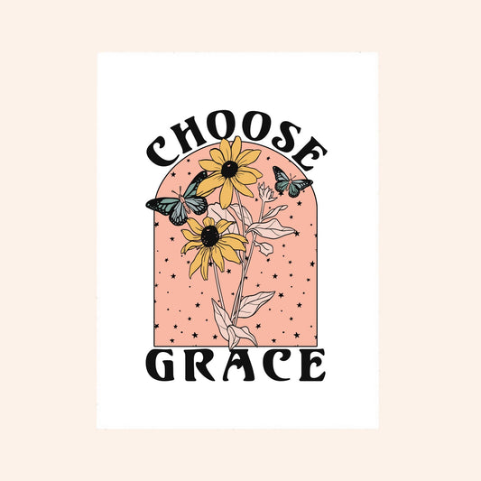 Choose Grace Sticker