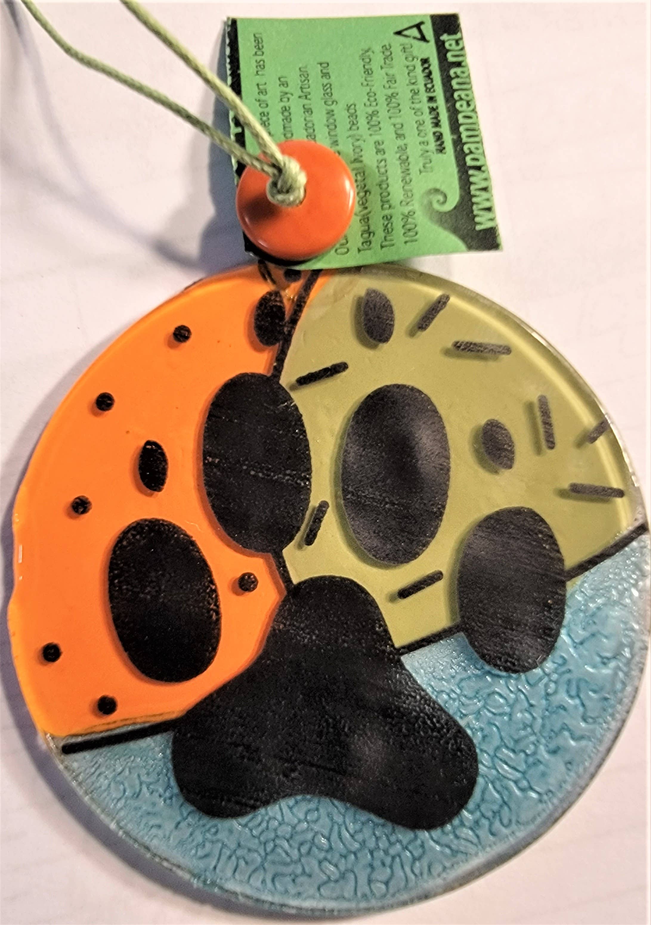 Paw Print Ornament