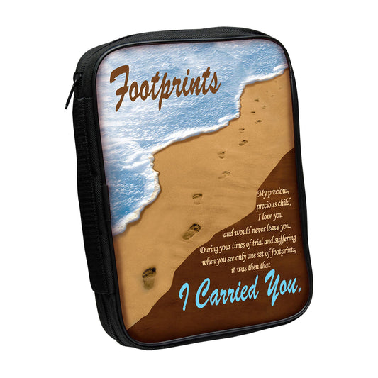 Footprints Bible Cover