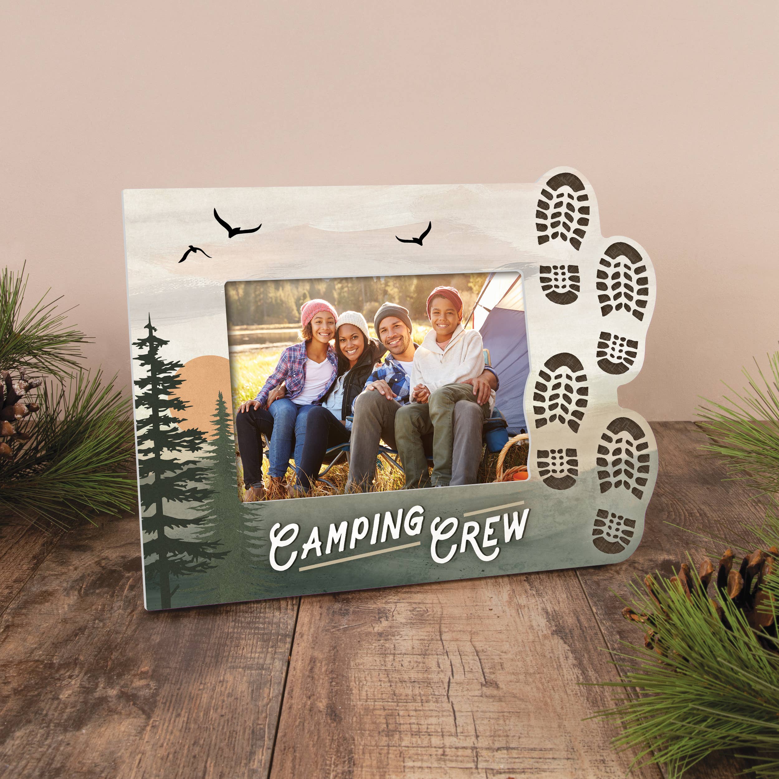 Camping Crew Photo Frame