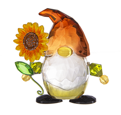 Sunflower Gnome Figurine