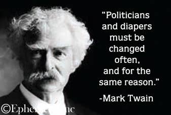 Politicians and Diapers..Magnet