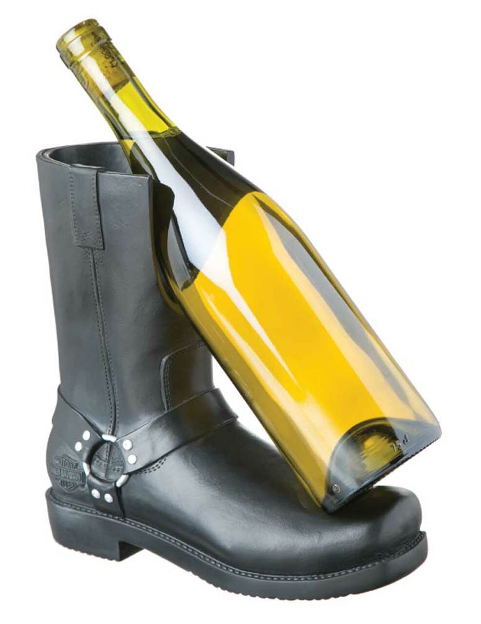 Sale!! Harley-Davidson® Riding Boot Wine Bottle Holder