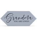 Grandma, You Are Loved Grey Tile