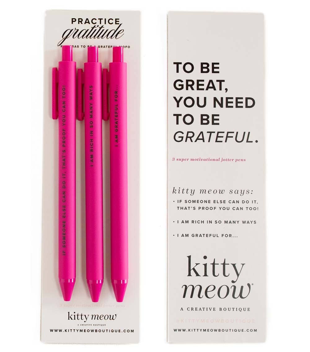 Practice Gratitude Pen Set/3