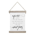 You Are Loved ...Canvas Sign