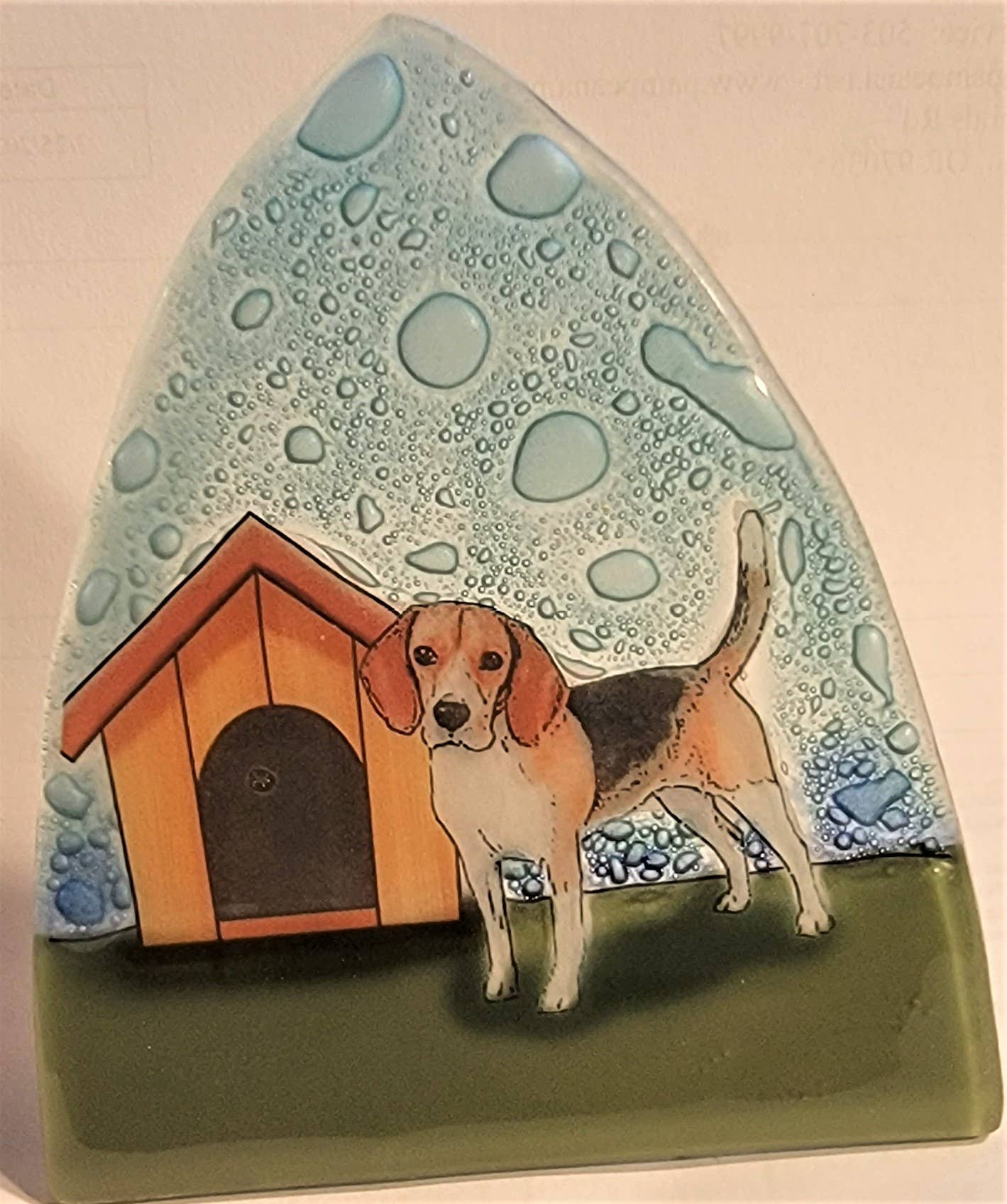 Beagle Glass Nightlight
