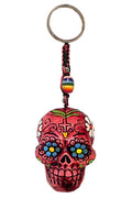 Pichincha - Key Chain Sugar Skull Red