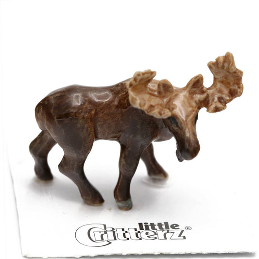 Bull Moose Mini Figurine