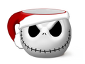 Nightmare Before Christmas Santa Hat Sculpted Mug