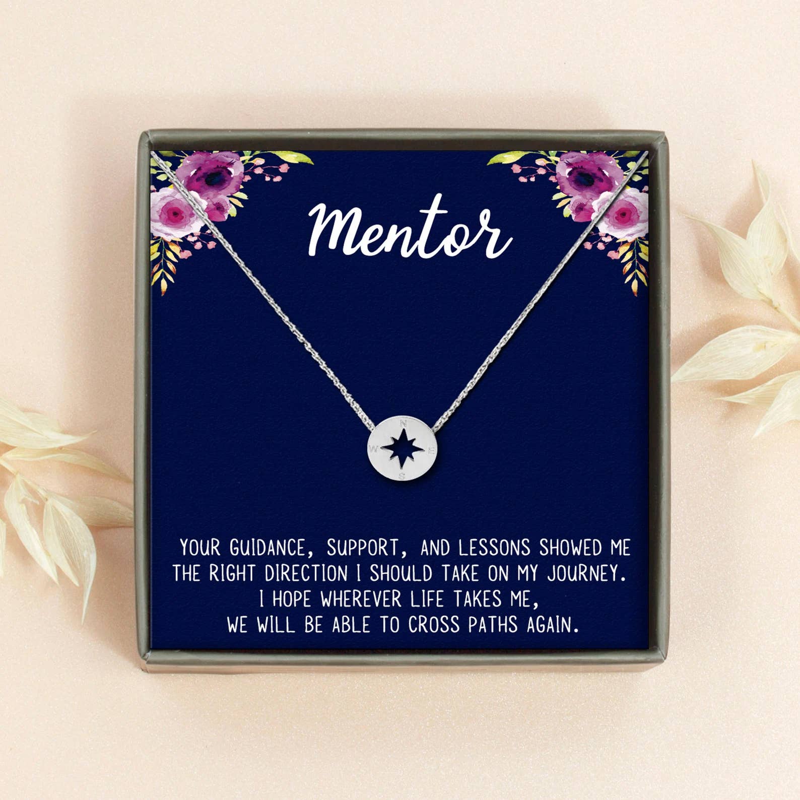Mentor Silver Necklace